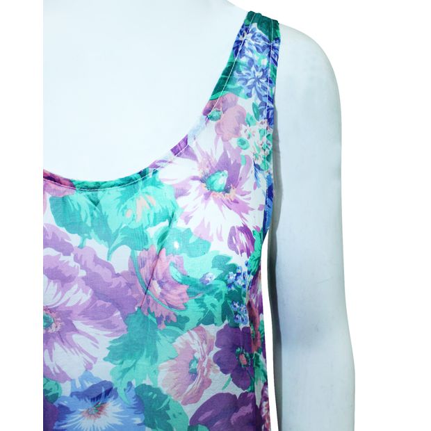 ZIMMERMANN Floral Print Silk Top