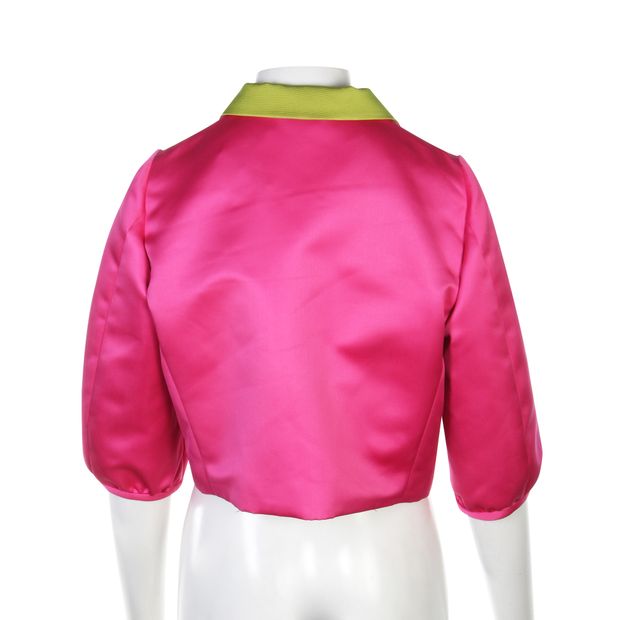 MOSCHINO Pink Neon Short Jacket