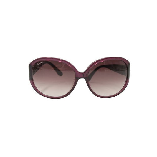Purple Round Sunglasses