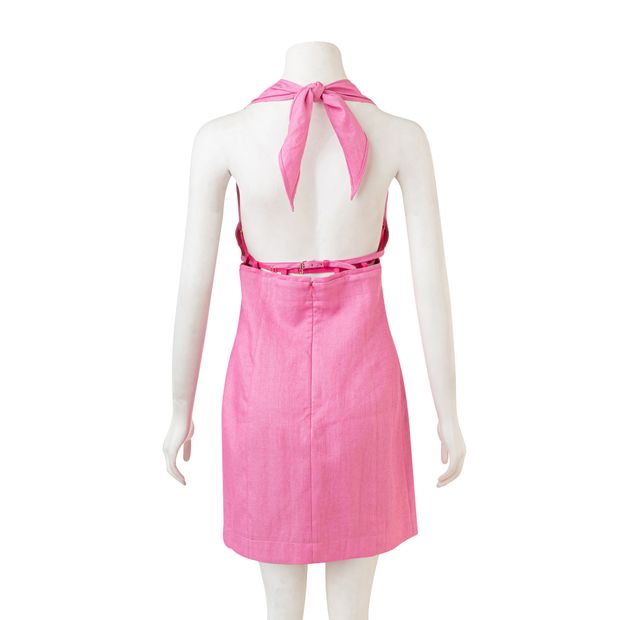 Jacquemus Pink La Robe Meil Dress