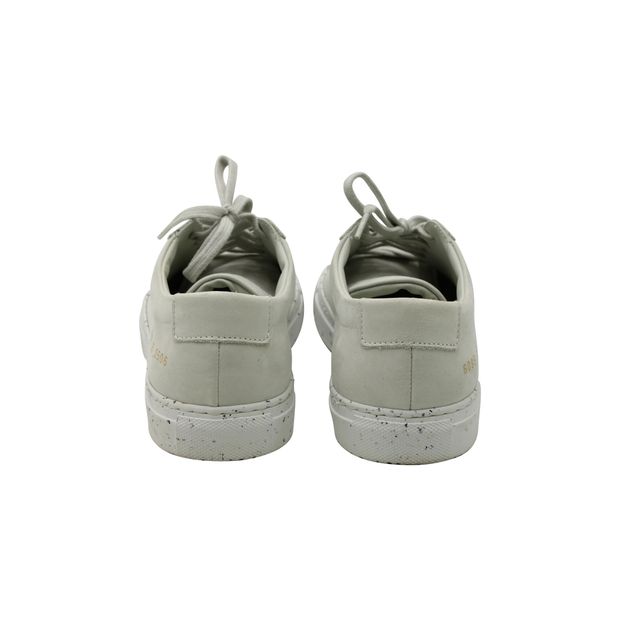 Common Projects Achilles Low Top Sneakers in Confetti White Leather