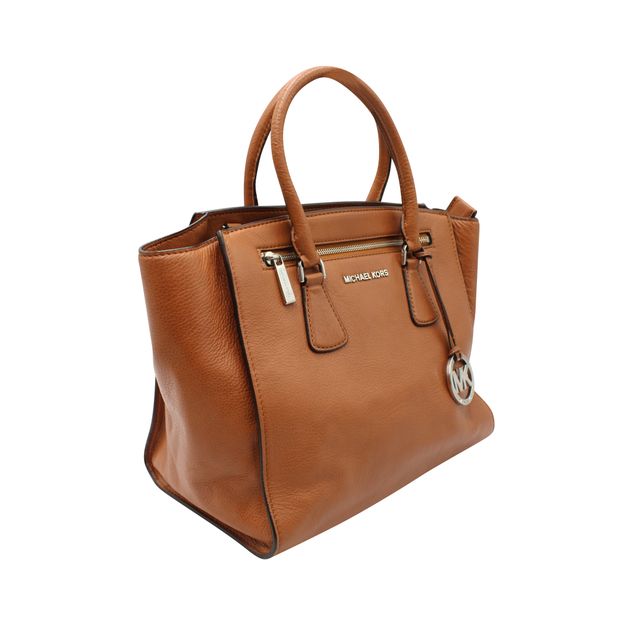 Michael Kors Brown Sophie Satchel Convertible Bag