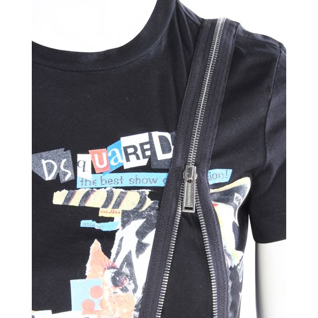 DSQUARED2 Zipped T-Shirt