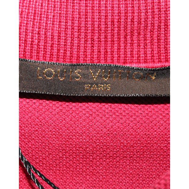 Louis Vuitton Dark Pink Polo Shirt