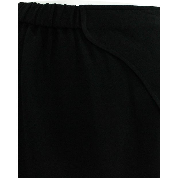 N.21 Black Mini Skirt with Zipper on Side