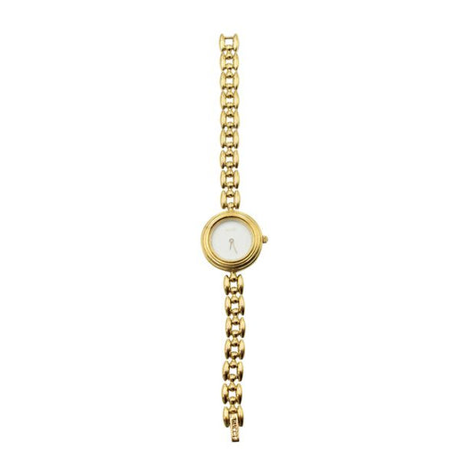 Interchangeable Bezel Gold Watch