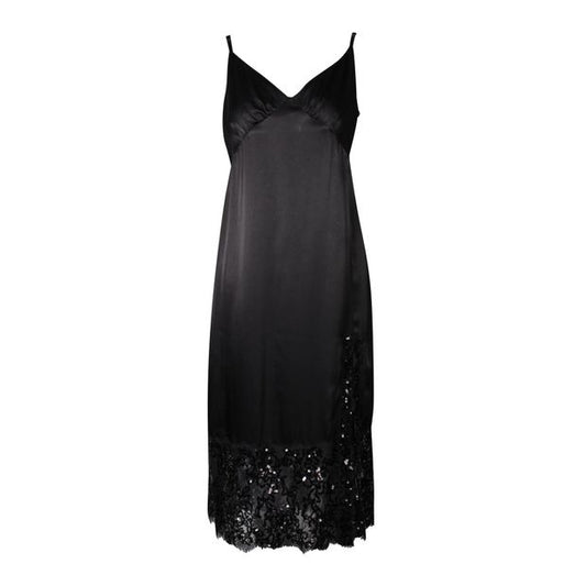 MICHAEL MICHAEL KORS Black Dress with Sequined Bottom