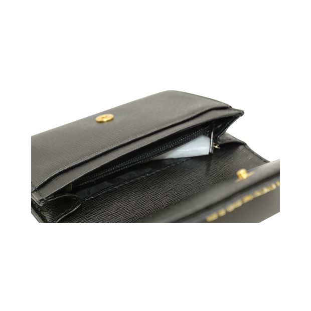 Coccinelle Small Black Fold Wallet