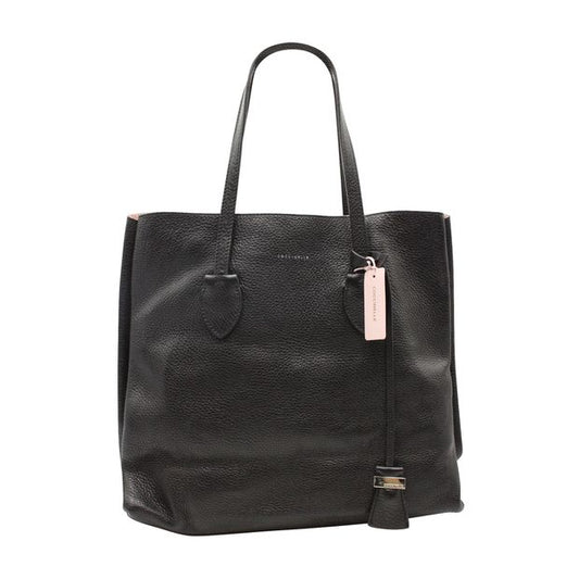Coccinelle Coccinelle Black & Light Pink Leather Tote