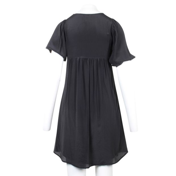 MAGALI PASCAL Black Silk Dress