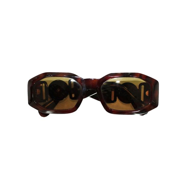 Gianni Versace Vintage Brown Sunglasses