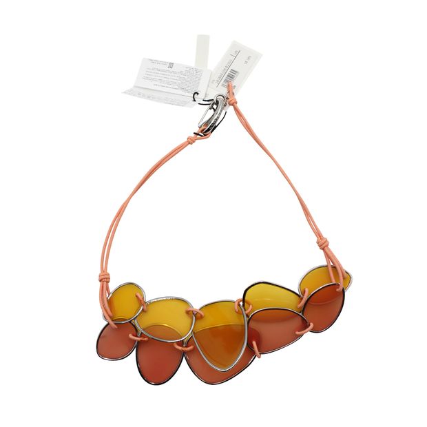 Contemporary Designer Coral Necklace