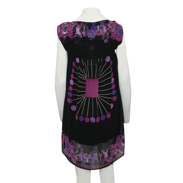 Anna Sui Anna Sui Patterned Shift Dress