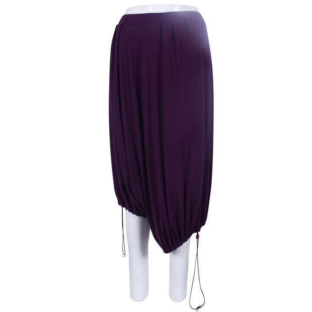 Y-3 Y.3 Purple Drawstring Harem Pants