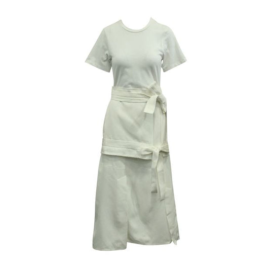 3.1 Phillip Lim Belted White Layering Dress
