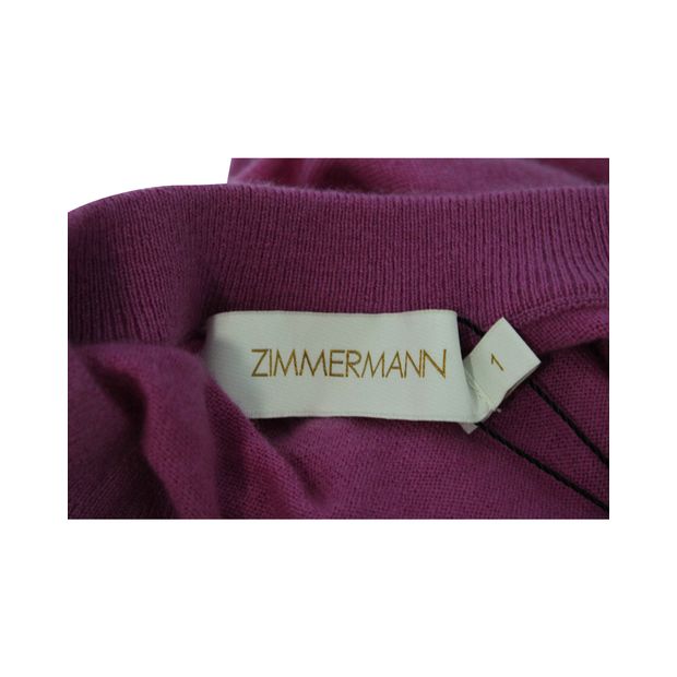 Zimmermann Vibrant Pink Cashmere Sweater