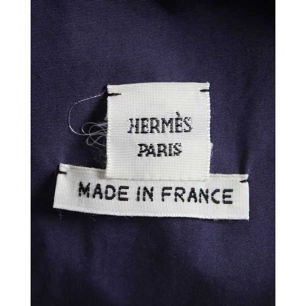 Hermes Sleeveless Top in Purple Cotton