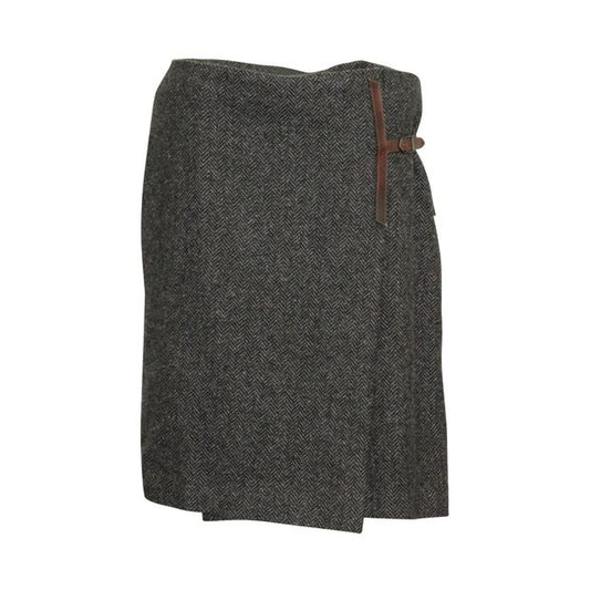 HERMÈS Cashmere Wrap Skirt