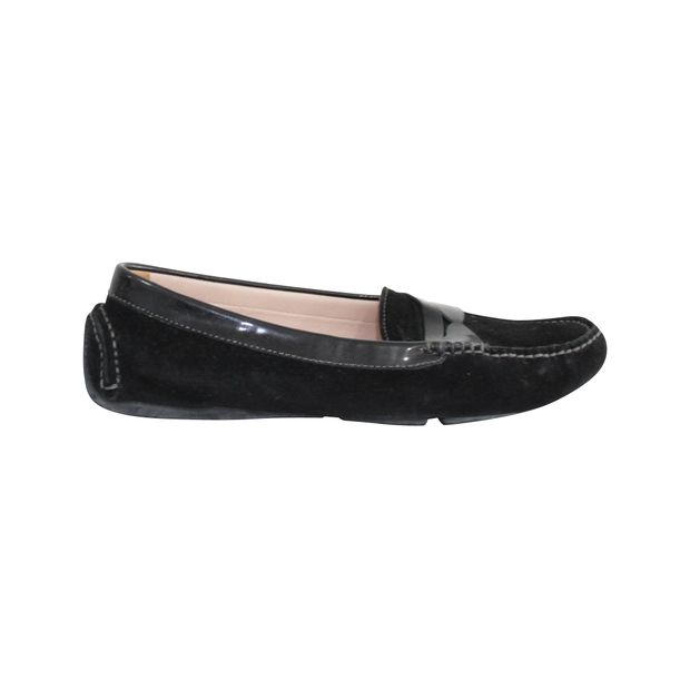 SALVATORE FERRAGAMO Suede Loafers StyleTribute