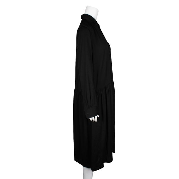 Junya Watanabe Black Long Sleeve Dress