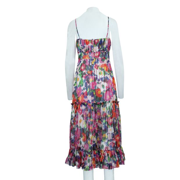 Saloni Multicolor Print Summer Dress