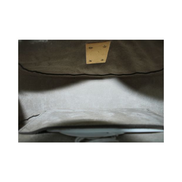 CHLOÉ Quilted Mini Drew Bijou Shoulder Bag In Pearl Beige