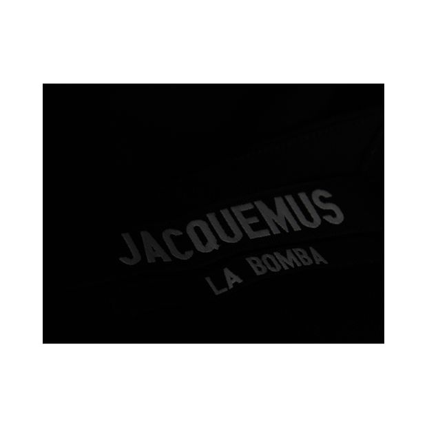Jacquemus Black Pants With Side Ruching