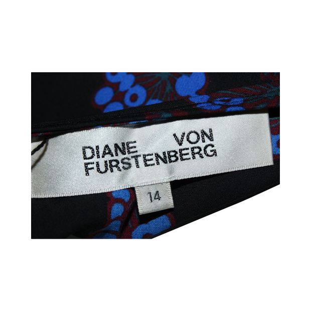 Diane Von Furstenberg Floral Jumpsuit in Multicolor Polyester