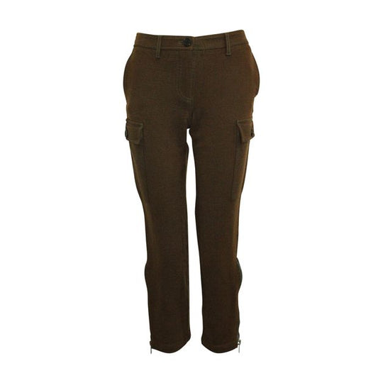 Alexander Mcqueen Brown Pants With Cargo Pockets