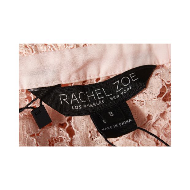 Rachel Zoe Light Pink Lace Top