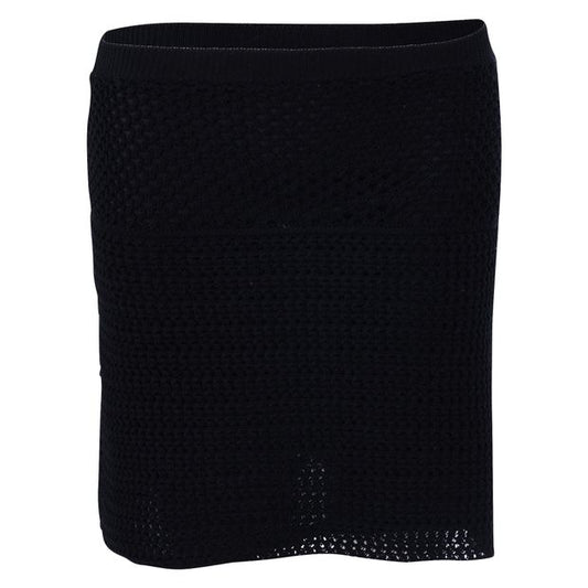PRADA Black Knit Mini Skirt