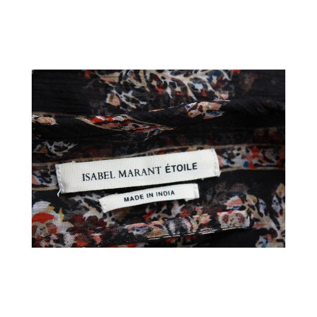ISABEL MARANT ETOILE Multicolour Silk Sheer Dress