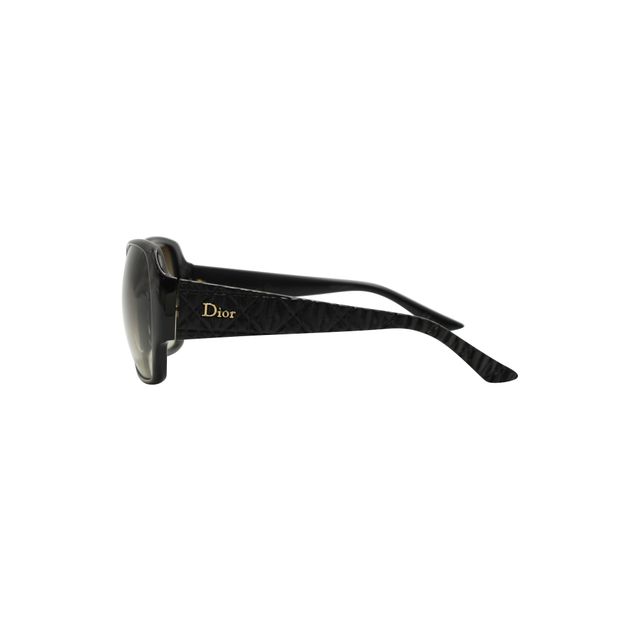 Dior Black Frisson F Textured Sunglasses