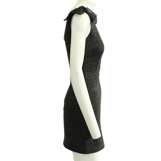 D&G Evening Black Dress with Silver Thread
