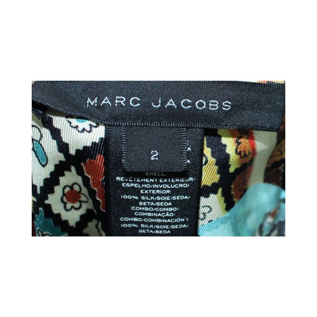 MARC JACOBS Multicolor Patchwork Dress