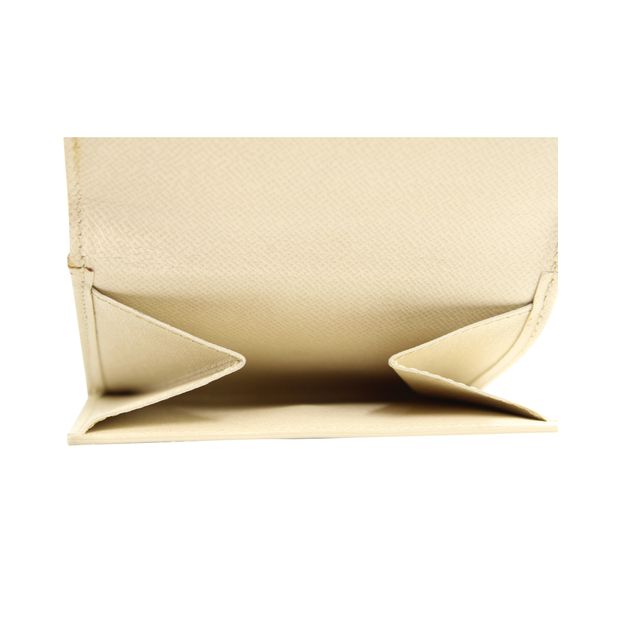 Louis Vuitton Epi Leather Cream Wallet
