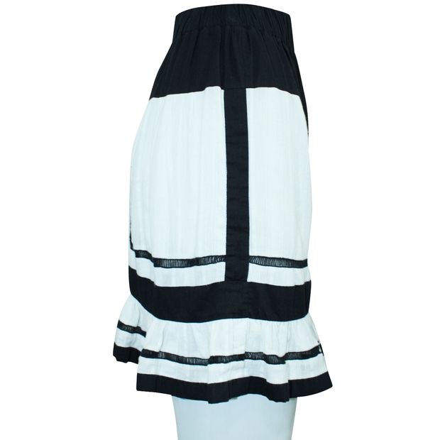 ISABEL MARANT ETOILE Black and white Skirt