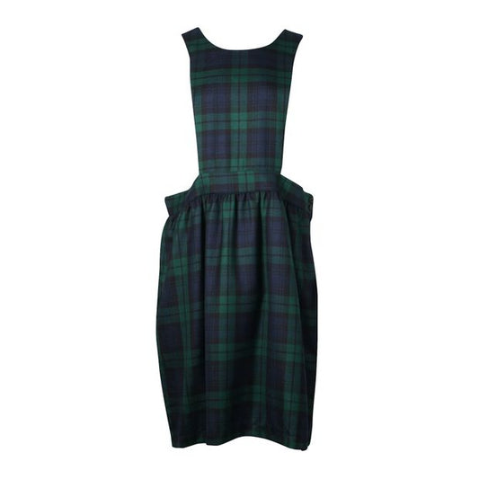 Comme Des Garcons Cdg Green Checkered Dress