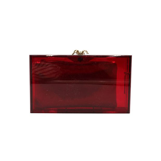 Charlotte Olympia Red Spider Clutch