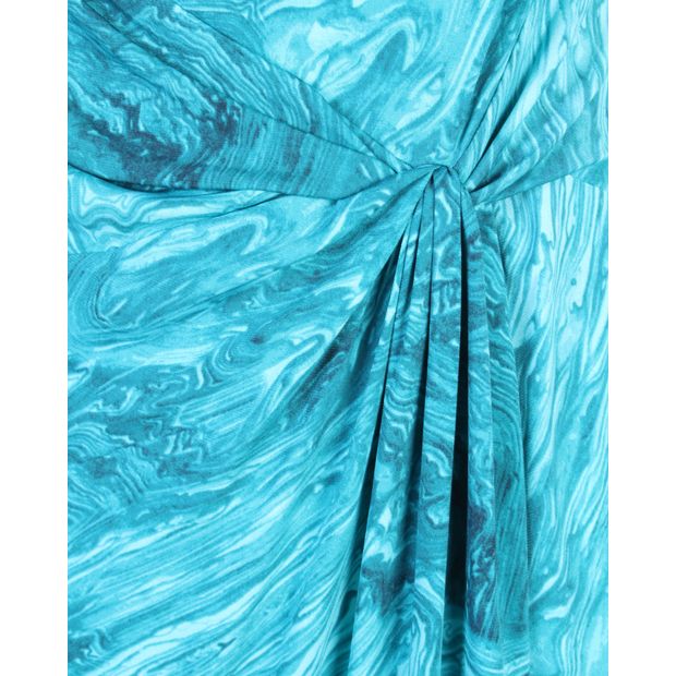 MICHAEL MICHAEL KORS Water Print Midi Dress