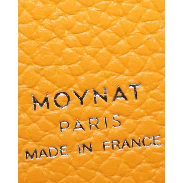 Moynat Leather Bag Charm With Bull
