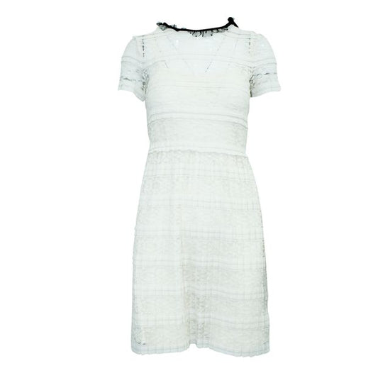 Red Valentino Ivory Lace Dress