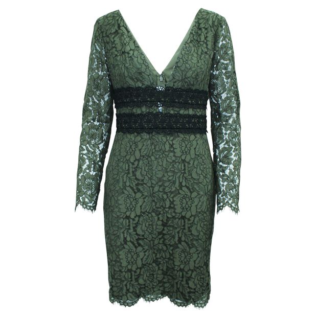 Diane von furstenberg lace hot sale dress