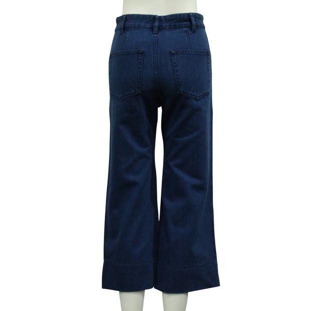 Isabel Marant Etoile Blue 3/4 Length Jeans