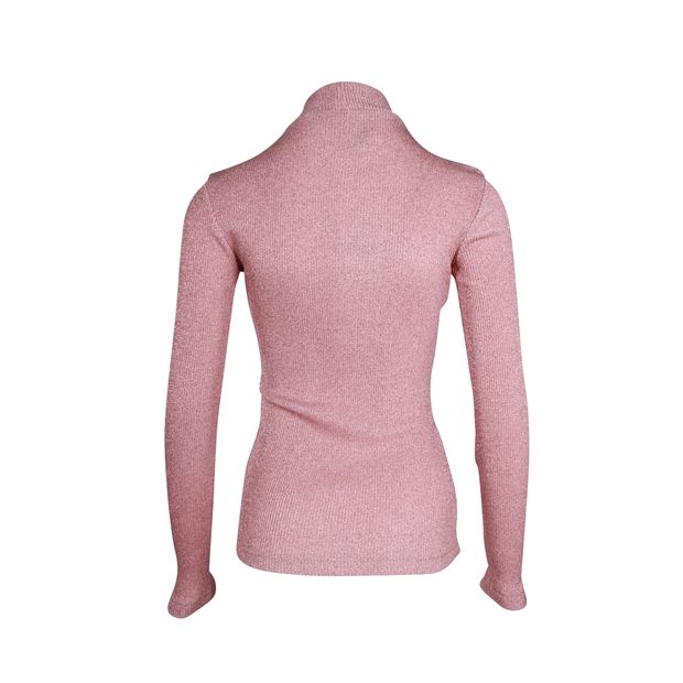 Versace Jeans Couture Marika Stretch Top in Pink Viscose
