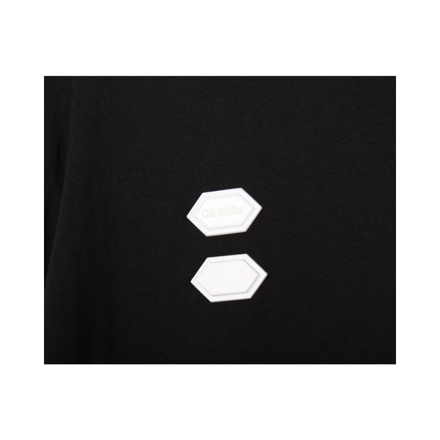 Off-White Black Long Sleeve Playing Card T-Shirt