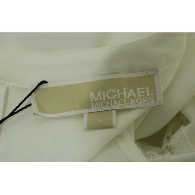 Michael Michael Kors Long Sleeve Shirt With Lace Detail