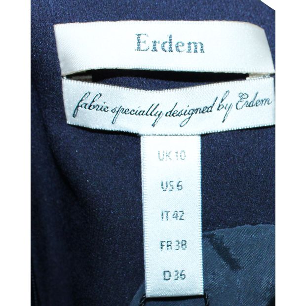 ERDEM Printed Skirt with Pockets
