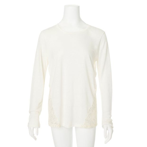SANDRO Lounge Blouse with Pleated Back