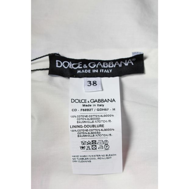 Dolce & Gabbana Majolica Dress in Multicolor Cotton